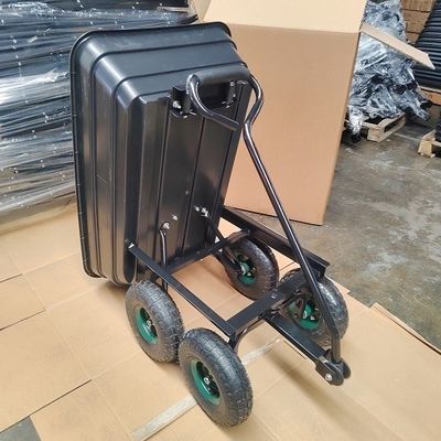 75 لیتری گاردن کمپرسی گاردن با ظرفیت بزرگ گاری کمپرسی پلی با عملکرد انعام دادن