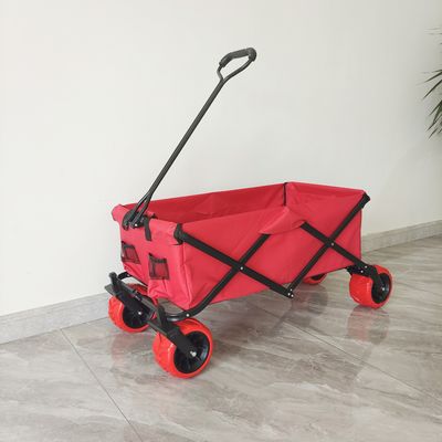 70 کیلوگرم ظرفیت در فضای باز کارتن کمپینگ چرخ های بزرگ چرخ کشویی ساحل