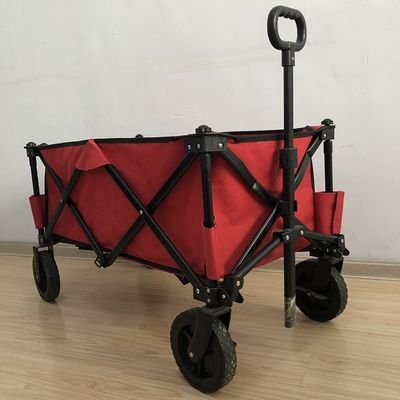 واگن ورزشی تاشو رنگارنگ در فضای باز با حجم کم واگن ساحلی تمام زمین