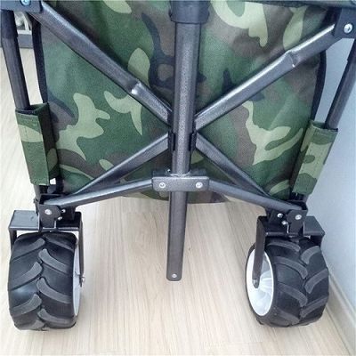 چرخ دستی کمپینگ چند منظوره OEM در فضای باز 600D چرخ دستی های تاشو خرید