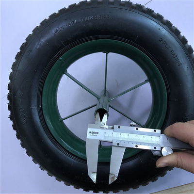3.50-8 چرخ کالسکه بادی پنوماتیک چرخ چرخ دستی لاستیکی بادی کوچک