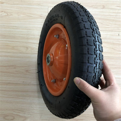 3.00-8 چرخ پنوماتیک چرخ چرخ دستی 360 میلی متری چرخ چرخ دستی لاستیکی پنوماتیک