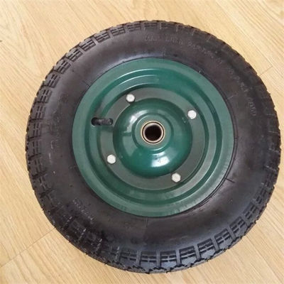 3.50-7 چرخ کالسکه بادی بادوام تعویض لاستیک چرخ های گاری پنوماتیک