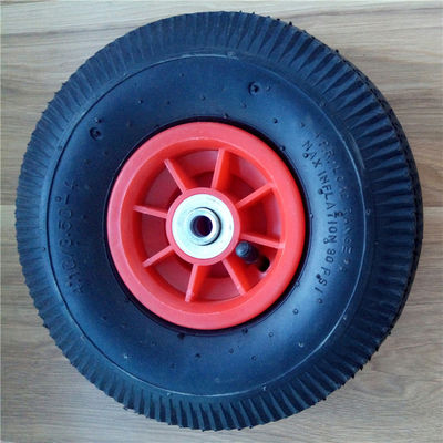 350-4 10 اینچ چرخ های پلاستیکی جامد