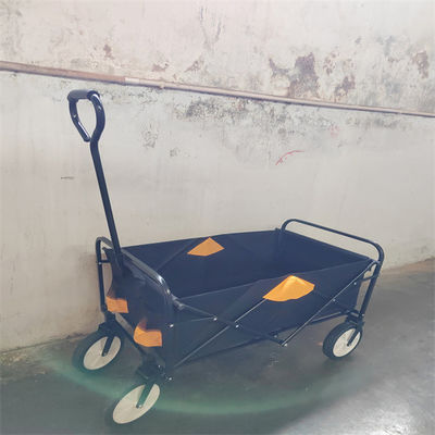 چرخ دستی واگن تاشو چهار چرخ چرخ دستی باغی تاشو با ظرفیت بزرگ