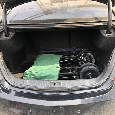 واگن تاشو 8 اینچی تاشو ساحلی 600D پارچه آکسفورد واگن سبک وزن