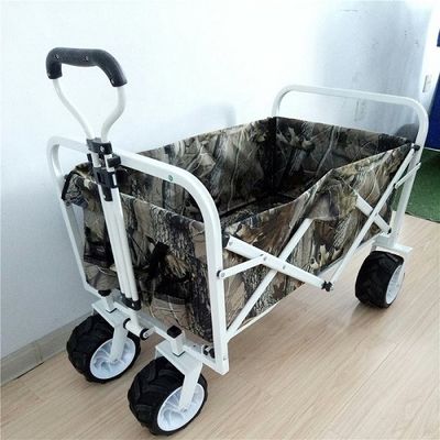 چرخ دستی 7 اینچی PU چرخ تاشو گاری چرخ دستی ساحلی 70 کیلوگرمی