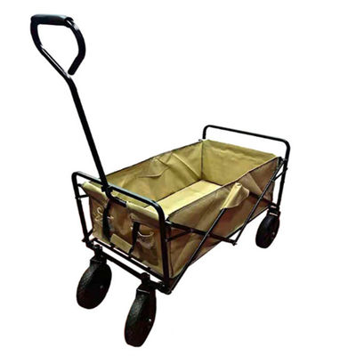 حمل و نقل آسان واگن چرخ دستی 600D قابل حمل کمپینگ پیاده روی
