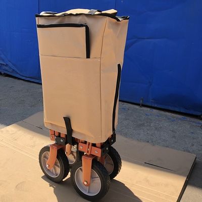 دسته قابل تنظیم چرخ دستی واگن تاشو با قابلیت کشش در امتداد چرخ دستی