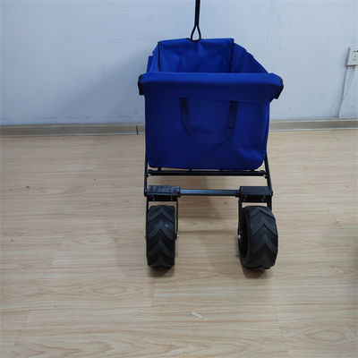 گاری واگن ساحلی قابل جابجایی واگن تاشو همه‌جانبه با چرخ Pu 7x4