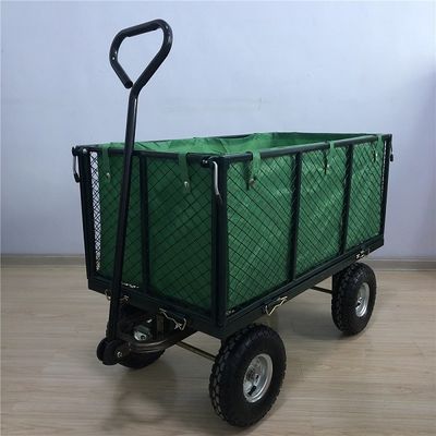 XXL Heavy Duty Garden Mesh Cart چرخ دستی چرخ دستی مشبک باغی چرخ دستی ابزار کمکی