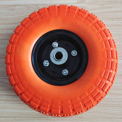 چرخ لاستیکی واگن برقی 10 اینچی تایر 3.50-4 با بار چرخ پنوماتیک 120 لیتری