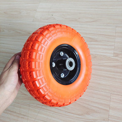 چرخ لاستیکی واگن برقی 10 اینچی تایر 3.50-4 با بار چرخ پنوماتیک 120 لیتری