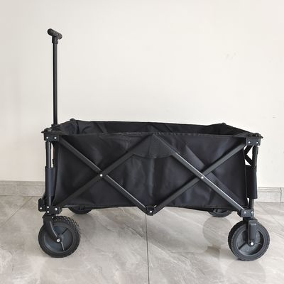چرخ دستی تاشو چهار طرفه تاشو دسته قابل تنظیم T شکل بدنه و پارچه OEM