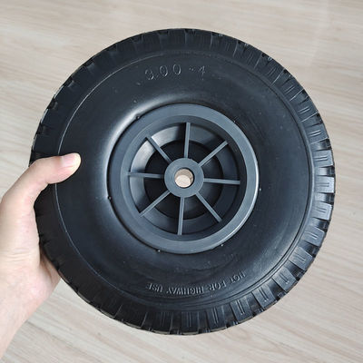 چرخ لاستیک پنوماتیک 10 اینچی 3.00-4 برای چرخ دستی کامیون دستی