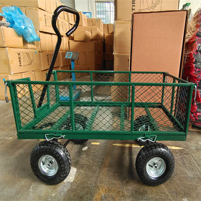 گاردن مشبک 75 لیتری گاردن مشبک فلزی سنگین گاردن 350-4 چرخ بادی