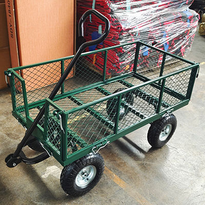 گاردن مشبک 75 لیتری گاردن مشبک فلزی سنگین گاردن 350-4 چرخ بادی