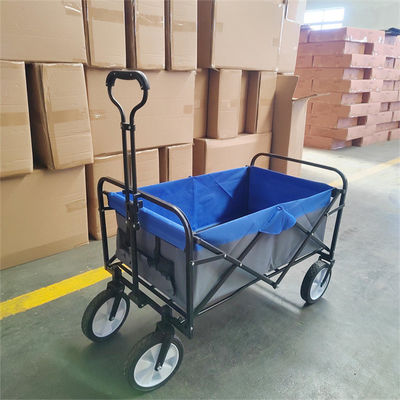 گاری واگن کودکان تاشو ساحلی باغ فولادی تاشو برای کمپینگ