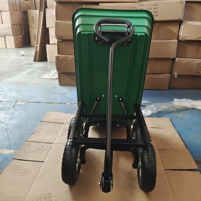 کامیون کمپرسی باغی تک دسته 10 اینچ 350-4 چرخ پنوماتیک چرخ بادی 75 لیتری گاردن گاردن