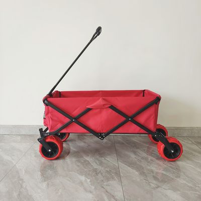 70 کیلوگرم ظرفیت در فضای باز کارتن کمپینگ چرخ های بزرگ چرخ کشویی ساحل
