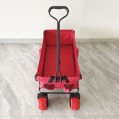 70 کیلوگرم ظرفیت در فضای باز کارتن کمپینگ چرخ های بزرگ چرخ کشویی ساحل