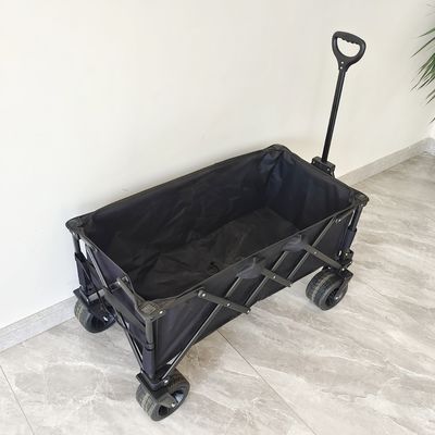 Wonderfold ساحل بسته بندی شده در فضای باز کارتن کمپینگ تنظیم پذیر دستگیره چرخ های گسترده