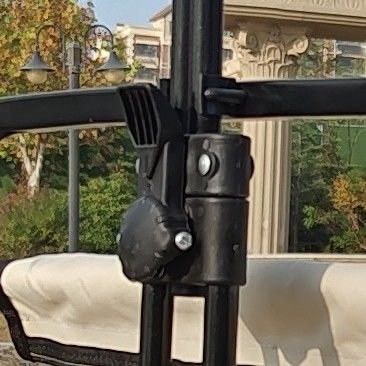 سفید چهار چرخ گسترده کمپینگ باغ فولڈنگ کارت نگهدارنده فولڈنگ میز چرخ PVC