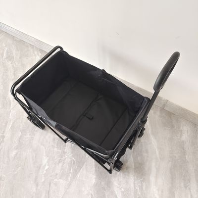فولاد فریم بیرونی مینی کمپینگ واگن تاشو قابل تنظیم با دسته تنظیم